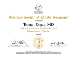 ASPS – American Society of Plastic Surgeons Member