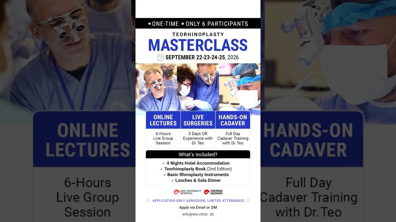 Teorhinoplasty Masterclass 2026