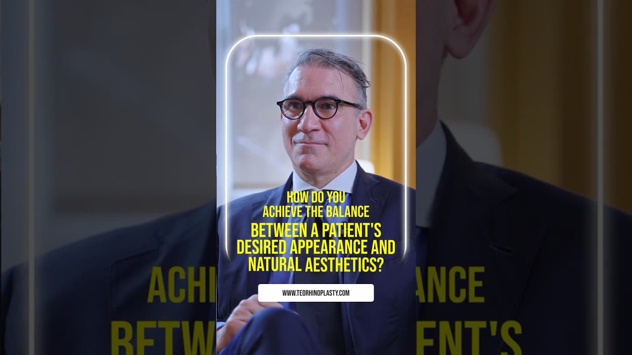 How do I achieve the balance between a patient's desired appearance and natural aesthetics?