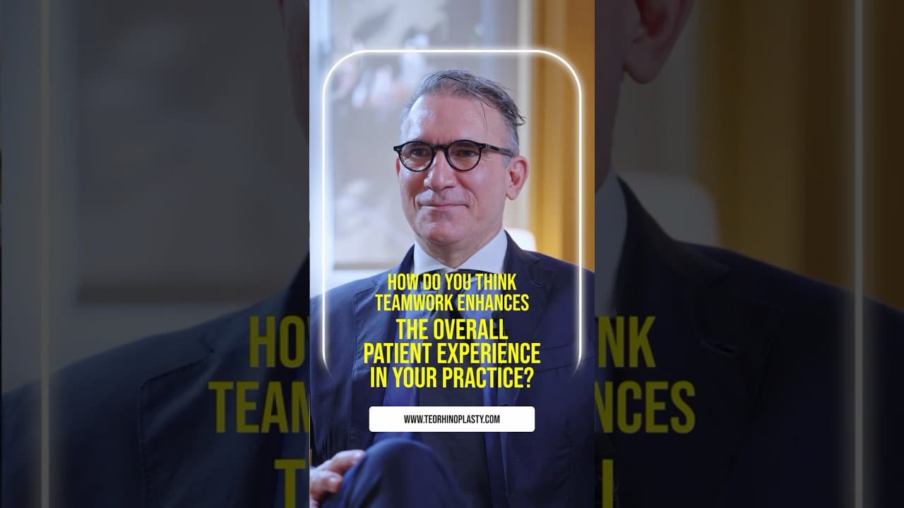 How do you think teamwork enhances the overall patient experience in your practice?